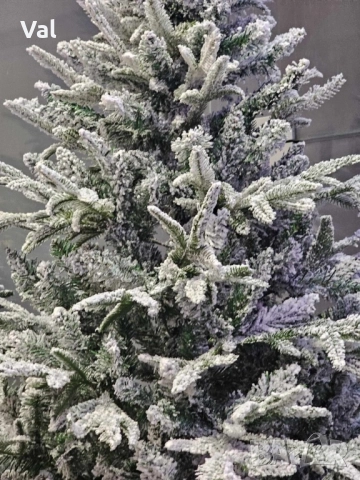 Изкуствена елха Kring Melbourne , цялата заснежена с метална стойка, снимка 14 - Декорация за дома - 52516572