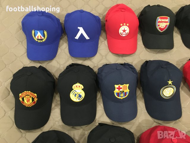 Летни шапки с козирка на различни Футболни отбори 2023, снимка 4 - Шапки - 12939883