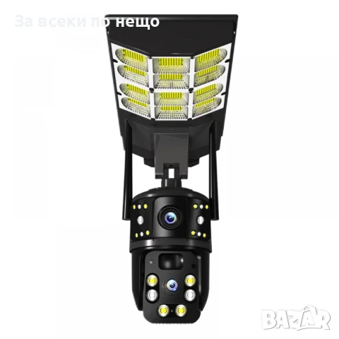 4G SIM Смарт Камера за Наблюдение с голяма соларна лампа HY-D001-4G, снимка 8 - Соларни лампи - 51106252