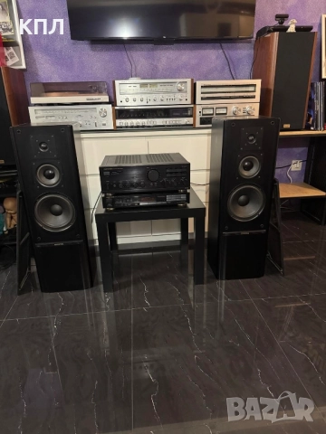 Комплект усилвател усилвател тонколони и тунер ONKYO 