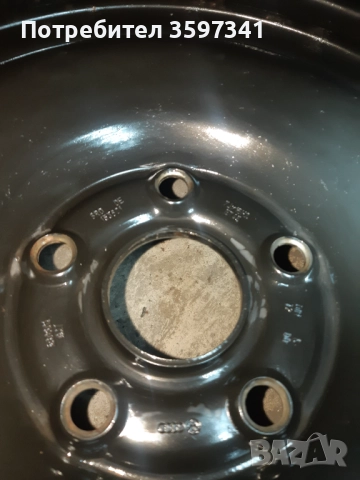 205/60/15 Резервна гума на джанта Пасат 1999, снимка 3 - Гуми и джанти - 52219402