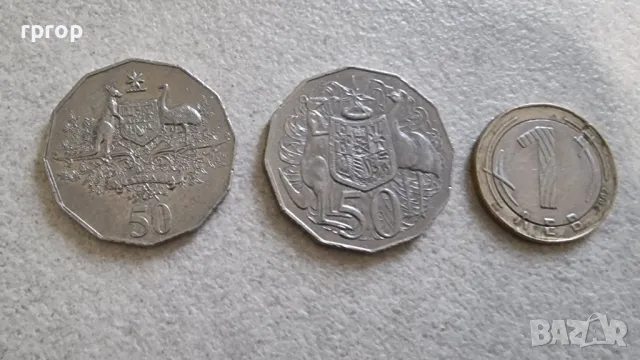 Австралия . ½ долар. 2 различни вида. 1999,2001 година.