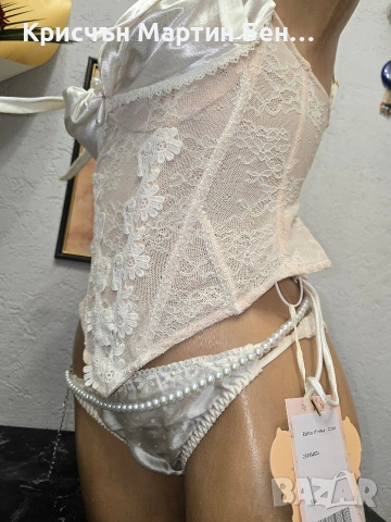 Корсет+Бикина 🎀"RIBBON OF VENUS 💫💫💫💫💫, снимка 4 - Корсети, бюстиета, топове - 53781803