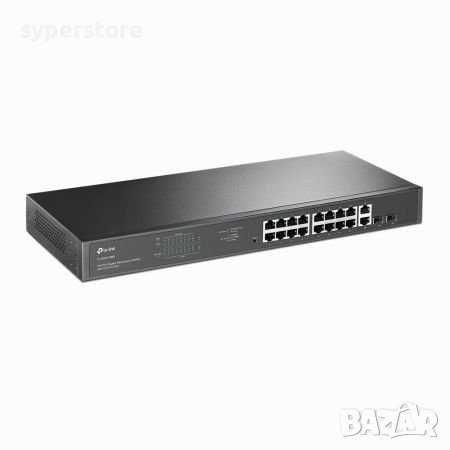 Суич TP-Link TL-SG1218MP 18-портов 26.78 Mbps, снимка 2 - Суичове - 38849850