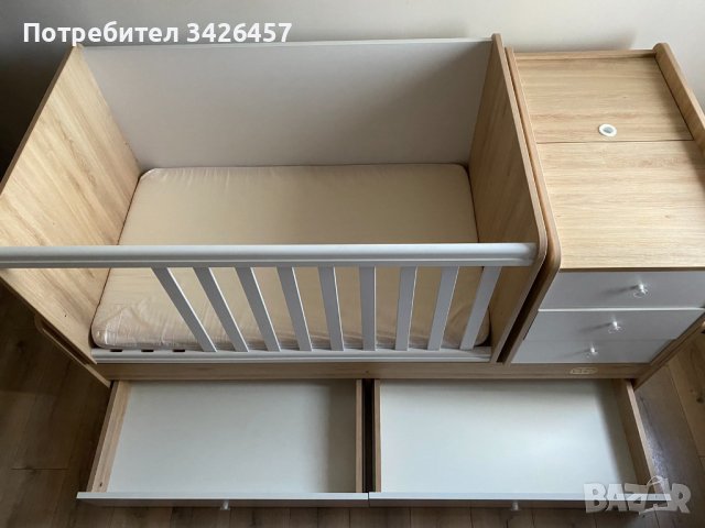 Трансформиращо се детско легло, снимка 2 - Кошарки - 41484813