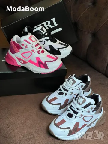 Amiri розови дамски маратонки , снимка 2 - Маратонки - 48455941