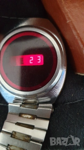 Винтидж LED MBO дигитален часовник LCD ретро дисплей, снимка 9 - Антикварни и старинни предмети - 53694223