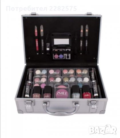 Метално куфарче с гримове с немско качество , снимка 2 - Комплекти и лотове - 34752899