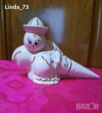 Порцеланова фигура - много интересна и редко срещана-2бр. Внос от Германия.., снимка 1