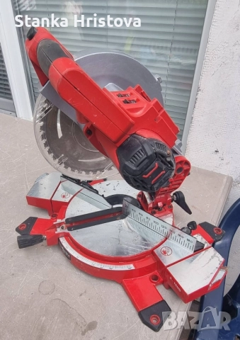 Акумулаторен Настолен циркуляр Einhell TE MS 18/210LI., снимка 8 - Други инструменти - 52135854