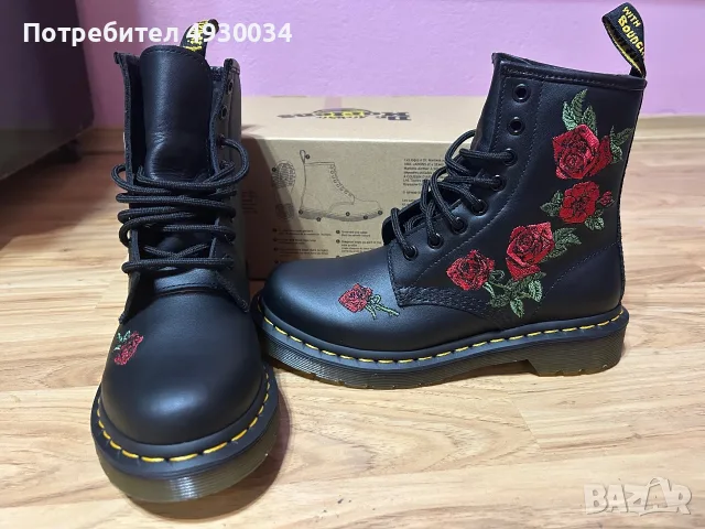 Кубинки Dr. Martens, снимка 3 - Дамски боти - 56404302