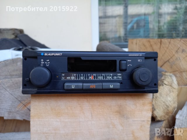   Оригинално ретро радио Blaupunkt Mannheim 23.модел 1980-година.