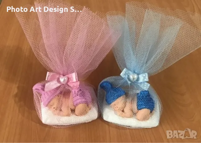 ~•°Гипсова фигурка за всеки повод "Спящо бебче"°•~, снимка 4 - Фигурки - 48728445