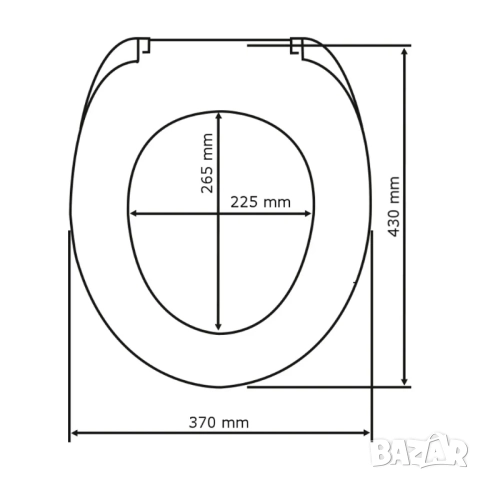 Тоалетна Седалка Wenko Wenge – Soft Close, MDF, Бърз Монтаж, Универсална Форма!, снимка 6 - Други стоки за дома - 52654037