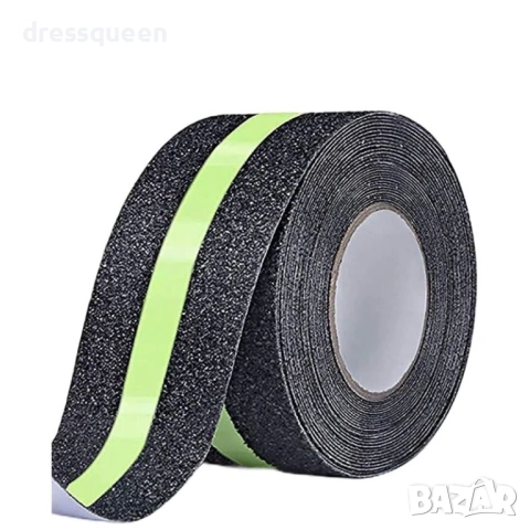 4859 Самозалепваща абразивна лента за стълби със светеща нишка, 10м х 5см