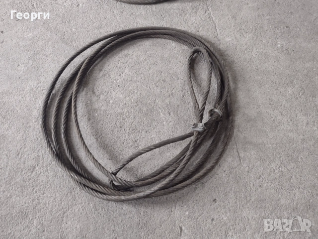 Стоманени въжета, снимка 11 - Други машини и части - 53811296