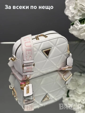 Guess Дамска Чанта С Дълга Дръжка За През Рамо Гес - Налични Различни Цветове Код E564, снимка 10 - Чанти - 50824756