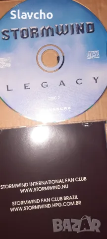 Компакт диск на МЕТЪЛ групата - Stormwind (2 - CD) – Legacy Live 2004г. Limited Edition, снимка 10 - CD дискове - 38583719