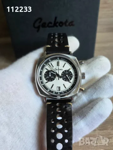 Geckota C-01 Gen 1 Chronotimer Chronograph Quartz, снимка 2 - Мъжки - 55768624