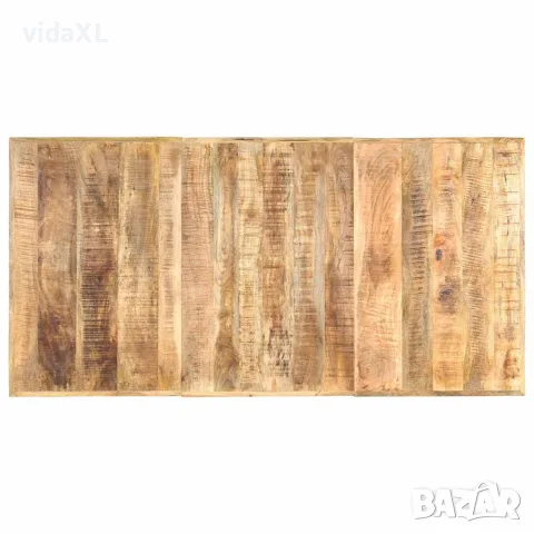 vidaXL Трапезна маса, 180x90x76 cм, грубо мангово дърво масив, снимка 3 - Маси - 56146544