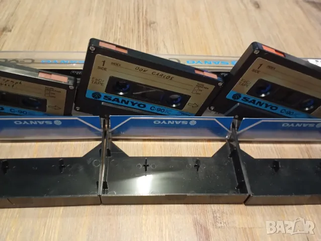 Феро хромни аудио касети Sanyo C-90 FC FeCr fecr, снимка 3 - Аудио касети - 48984828