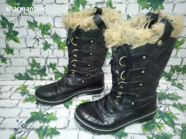 Sorel Waterproof N38- 35 лв, снимка 1 - Дамски ботуши - 44696681