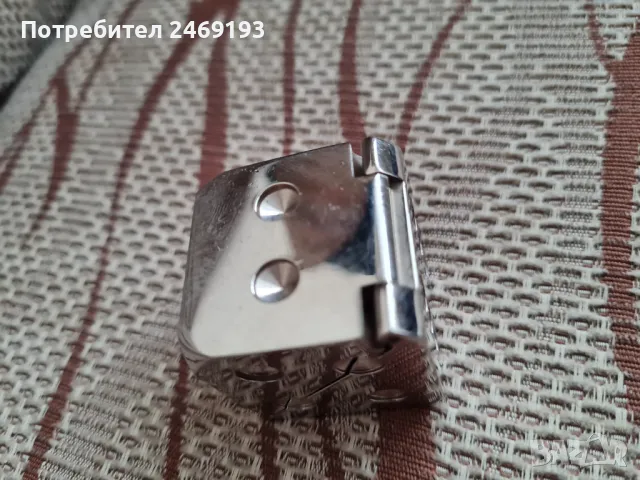 Метално зарче, часовник, снимка 6 - Колекции - 48648129