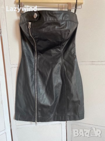 Y2K Miss Sixty кожена рокля