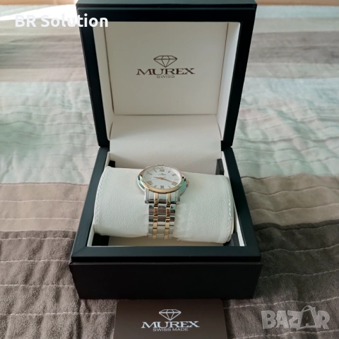 Мъжки швейцарски часовник Murex, снимка 8 - Мъжки - 51972077
