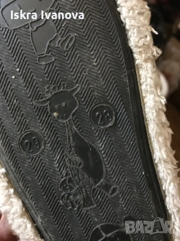 Detski topli pantofki.Moje i lichno predavane za  Sofia, снимка 4 - Детски пантофи - 53062524