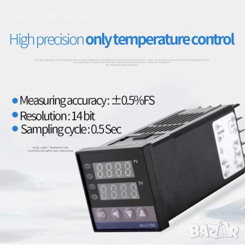 Температурен контролер комплект BERM REX-C100 със сонда, снимка 8 - Други инструменти - 41868151