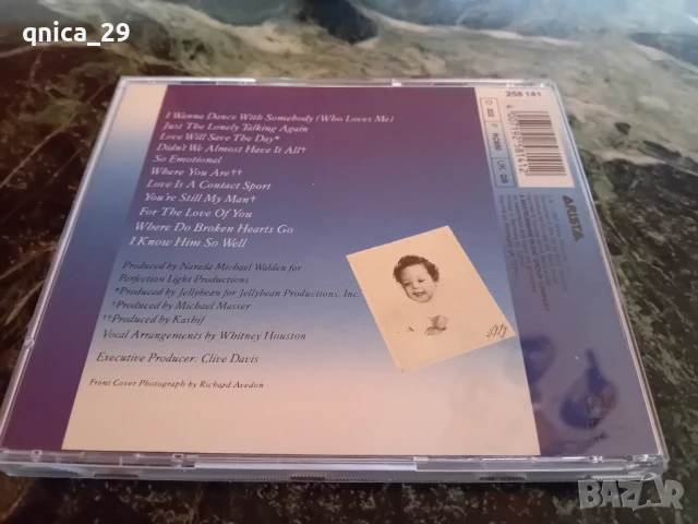 Withney Houston - Whitney, снимка 4 - CD дискове - 50617135