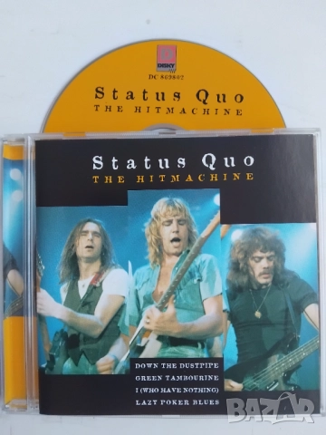 Status Quo – The Hitmachine - оригинален диск музика
