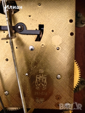 Hermle 351-020 Класически стенен часовник, снимка 5 - Стенни часовници - 53515022