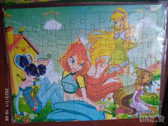 Пъзел Уинкс,70елемента,размер около 22\28см, снимка 4 - Други - 41410847