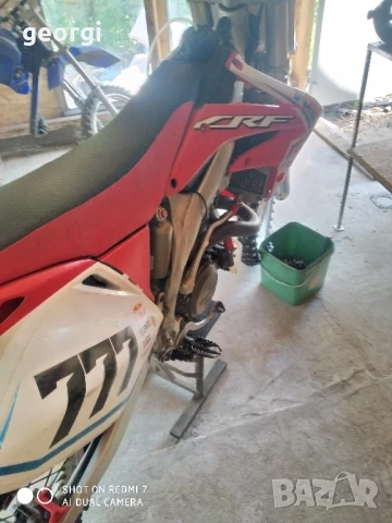 Хонда црф450-2008на части само, снимка 6 - Мотоциклети и мототехника - 51412302