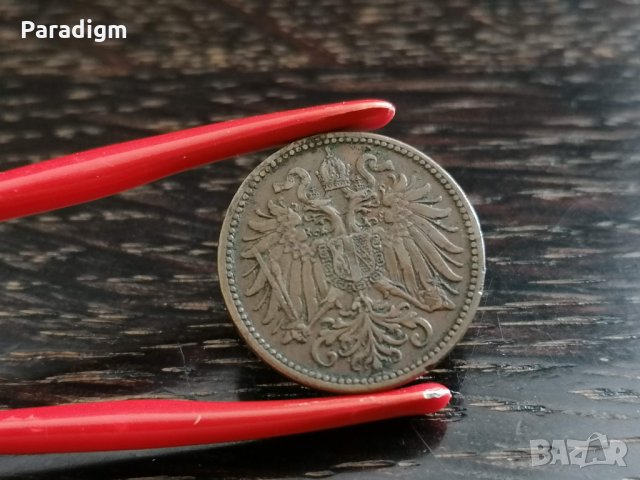 Монета - Австро-Унгария - 2 хелера | 1911г., снимка 3 - Нумизматика и бонистика - 34159164