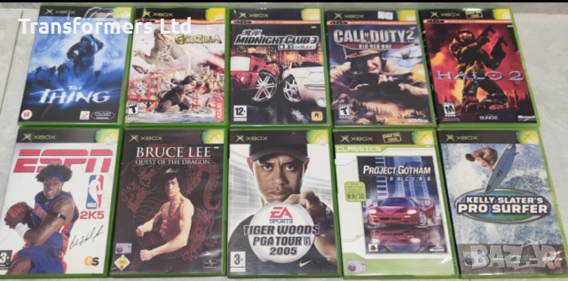 Xbox Classic-Игри/10лв По Договаряне/, снимка 1