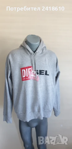 Diesel Oversize  Hoodie  Cotton Mens Size S - М  ОРИГИНАЛ! Мъжки Суичър  