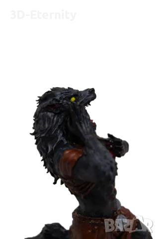 3D Фигура на Върколак, снимка 5 - Колекции - 49285310