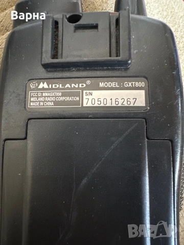 Радиостанции MIDLAND GXT800, снимка 4 - Друга електроника - 53844311