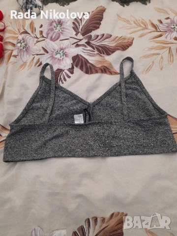 Къси дънкови панталонки и спортен топ, снимка 4 - Къси панталони и бермуди - 52135529