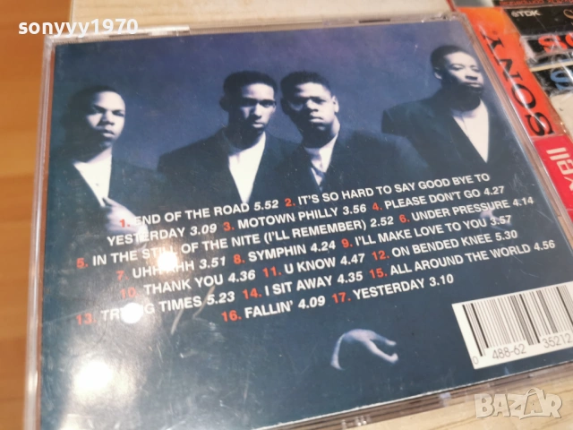 BOYZ II MAN CD 0403261118R6ET2HOL, снимка 3 - CD дискове - 53704191