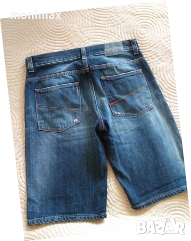 Къс дънков панталон Made in Italy , бермуди S / M, снимка 5 - Къси панталони - 36341832