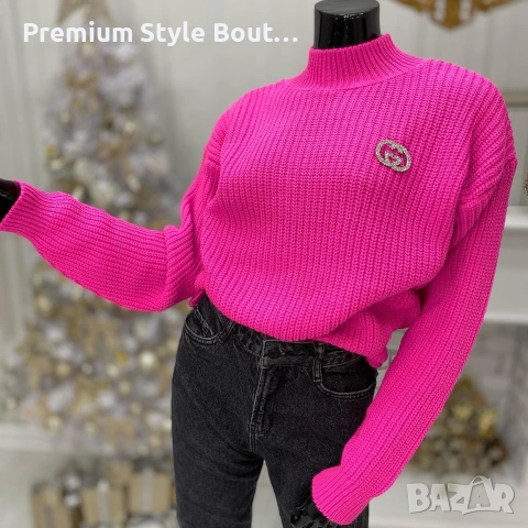 брошка от висококачествена стомана Gucci 