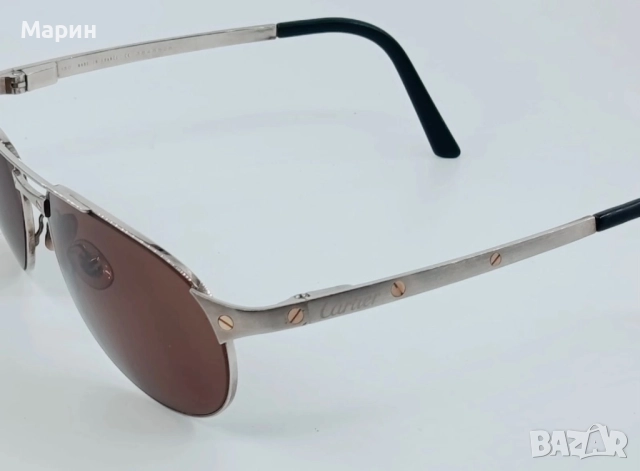 Слънчеви очила Cartier Santos-Dumont , снимка 5 - Слънчеви и диоптрични очила - 52297475
