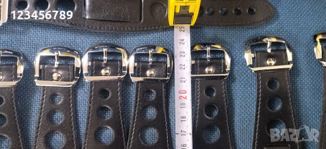 Ретро каишки за часовници ( чисто нови ) дължина 23 см, ширина 35мм, снимка 4 - Мъжки - 53571999