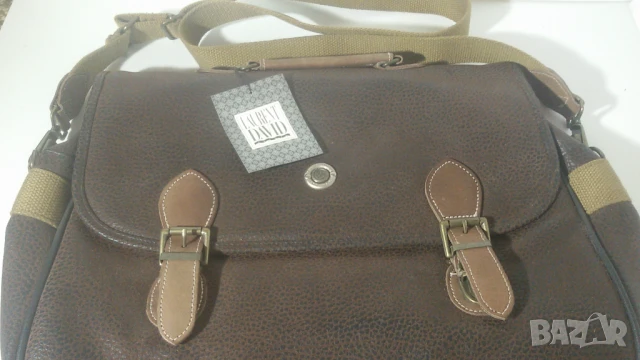 Кожена чанта Laurent David Terra Nova Belle Isle, снимка 2 - Чанти - 51068099