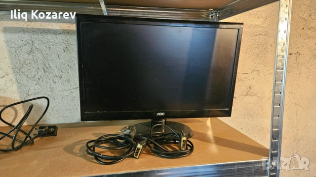 Монитор AOC E2250S 22" LED, снимка 3 - Монитори - 53770518