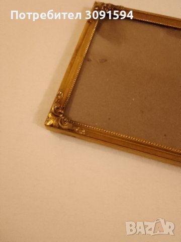 Рамка за снимка настолна става и за стена Арт Деко -1930г  не е използвана , снимка 5 - Антикварни и старинни предмети - 44218170